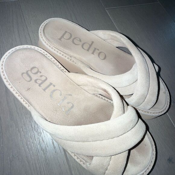 Pedro García Cream Sandals, 37 - Picture 7 of 8